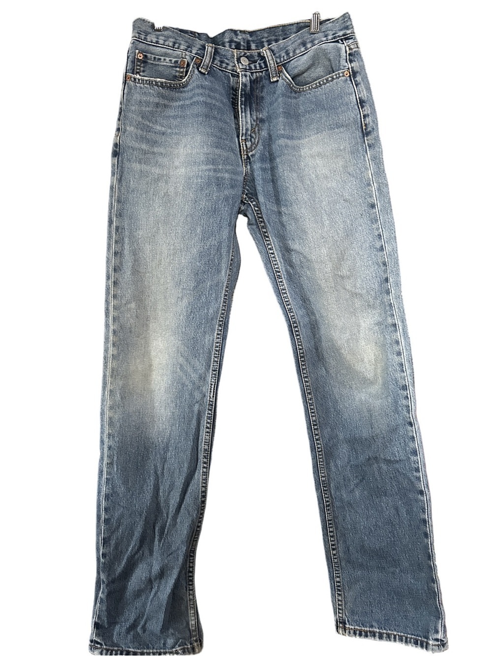 Classic Levi’s 514 Men’s Light Wash Blue Jeans size 32